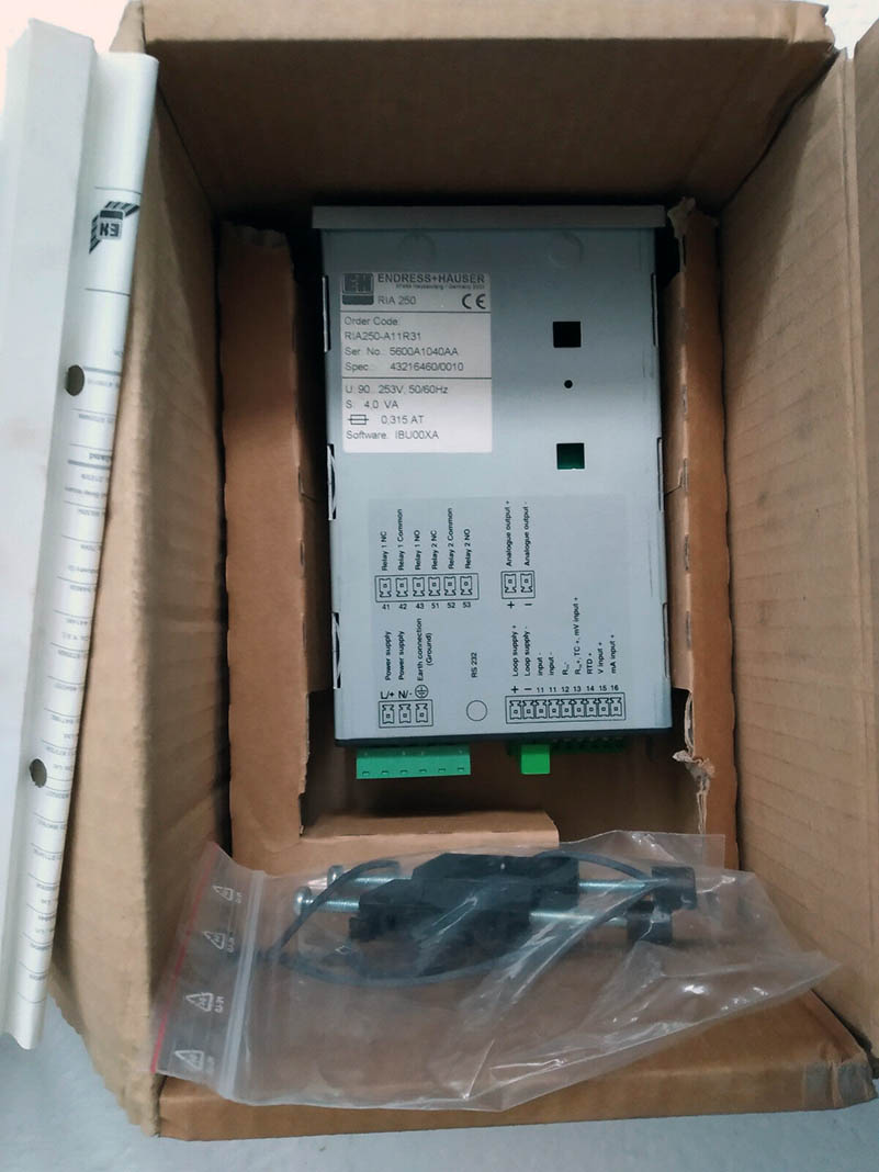 NEW ENDRESS HAUSER RIA250-A11R31